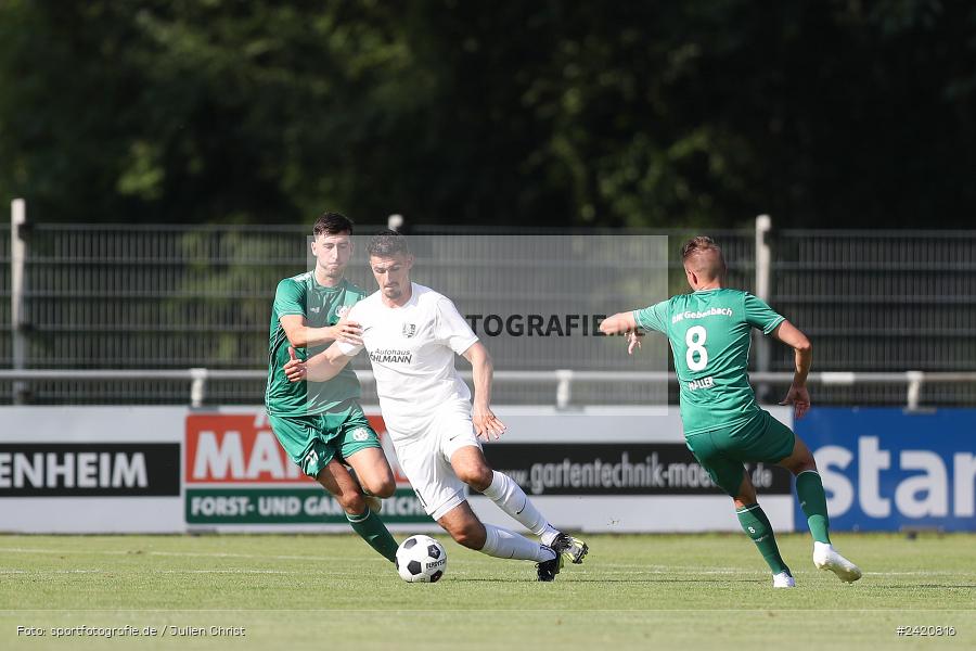 Fundamentum Sportpark, Karlburg, 20.07.2024, sport, action, Fussball, BFV, Bayernliga Nord, 1. Spieltag, DJK, TSV, DJK Gebenbach, TSV Karlburg - Bild-ID: 2420816