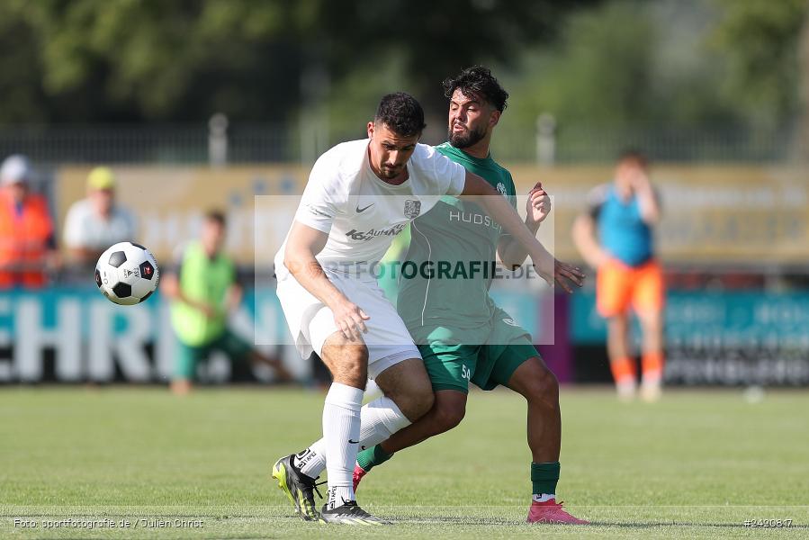 Fundamentum Sportpark, Karlburg, 20.07.2024, sport, action, Fussball, BFV, Bayernliga Nord, 1. Spieltag, DJK, TSV, DJK Gebenbach, TSV Karlburg - Bild-ID: 2420817