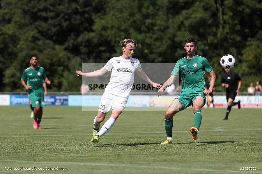 Fundamentum Sportpark, Karlburg, 20.07.2024, sport, action, Fussball, BFV, Bayernliga Nord, 1. Spieltag, DJK, TSV, DJK Gebenbach, TSV Karlburg - Bild-ID: 2420823 Fundamentum Sportpark, Karlburg, 20.07.2024, sport, action, Fussball, BFV, Bayernliga Nord, 1. Spieltag, DJK, TSV, DJK Gebenbach, TSV Karlburg - Bild-ID: 2420823