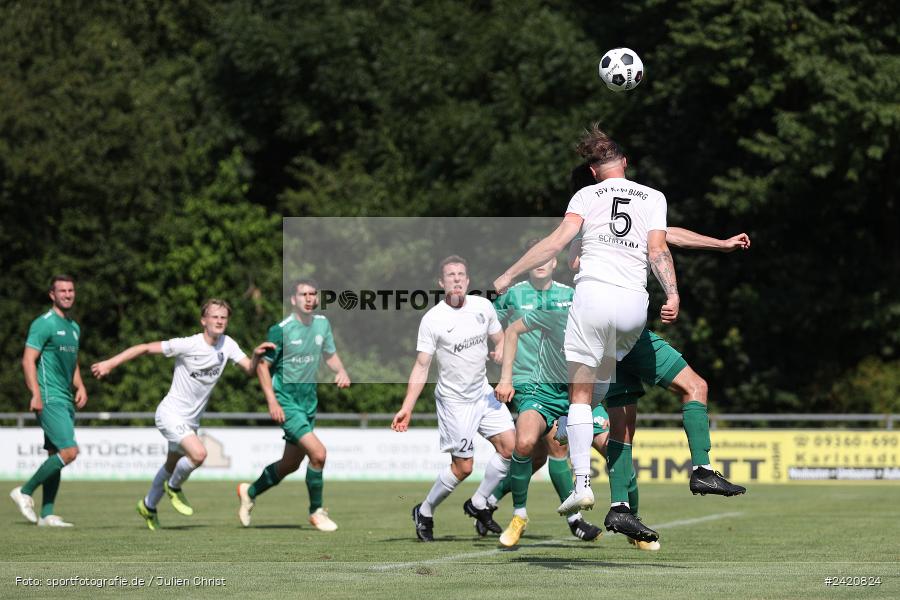 Fundamentum Sportpark, Karlburg, 20.07.2024, sport, action, Fussball, BFV, Bayernliga Nord, 1. Spieltag, DJK, TSV, DJK Gebenbach, TSV Karlburg - Bild-ID: 2420824 Fundamentum Sportpark, Karlburg, 20.07.2024, sport, action, Fussball, BFV, Bayernliga Nord, 1. Spieltag, DJK, TSV, DJK Gebenbach, TSV Karlburg - Bild-ID: 2420824