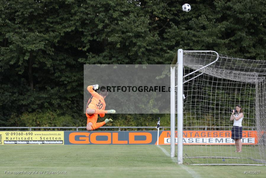 Fundamentum Sportpark, Karlburg, 20.07.2024, sport, action, Fussball, BFV, Bayernliga Nord, 1. Spieltag, DJK, TSV, DJK Gebenbach, TSV Karlburg - Bild-ID: 2420827 Fundamentum Sportpark, Karlburg, 20.07.2024, sport, action, Fussball, BFV, Bayernliga Nord, 1. Spieltag, DJK, TSV, DJK Gebenbach, TSV Karlburg - Bild-ID: 2420827
