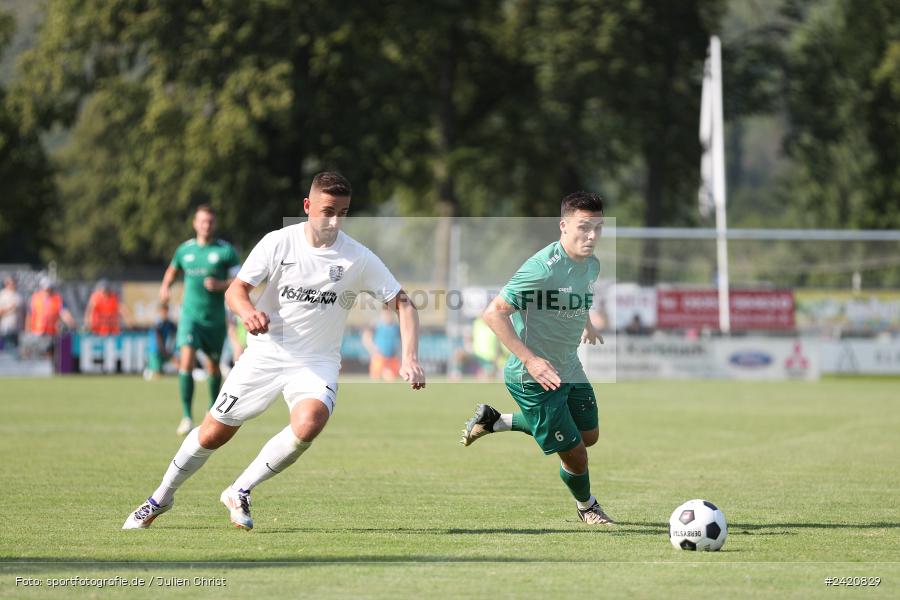 Fundamentum Sportpark, Karlburg, 20.07.2024, sport, action, Fussball, BFV, Bayernliga Nord, 1. Spieltag, DJK, TSV, DJK Gebenbach, TSV Karlburg - Bild-ID: 2420829 Fundamentum Sportpark, Karlburg, 20.07.2024, sport, action, Fussball, BFV, Bayernliga Nord, 1. Spieltag, DJK, TSV, DJK Gebenbach, TSV Karlburg - Bild-ID: 2420829