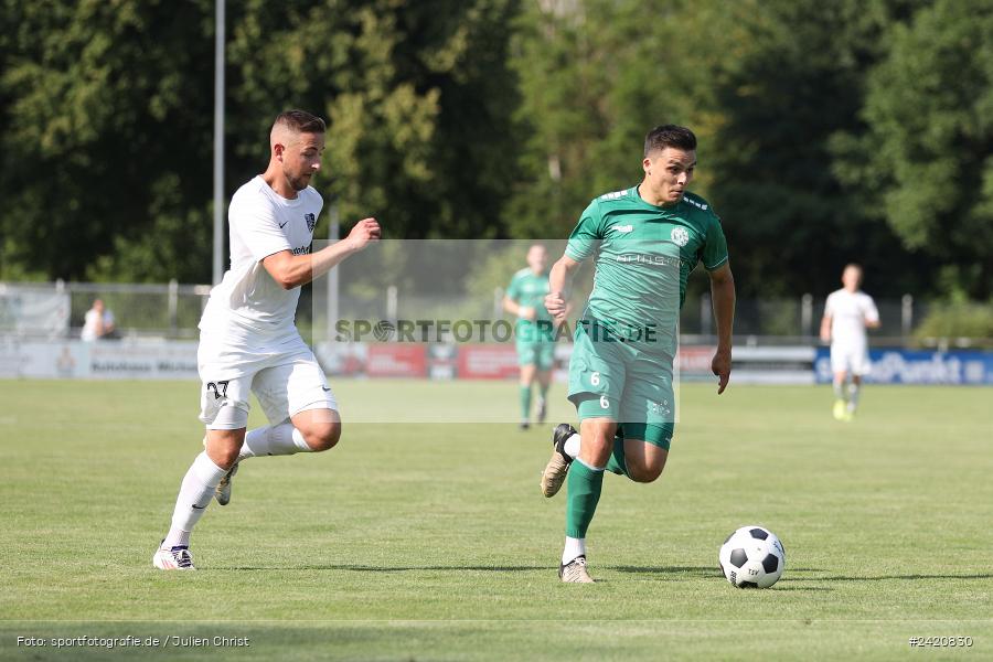 Fundamentum Sportpark, Karlburg, 20.07.2024, sport, action, Fussball, BFV, Bayernliga Nord, 1. Spieltag, DJK, TSV, DJK Gebenbach, TSV Karlburg - Bild-ID: 2420830