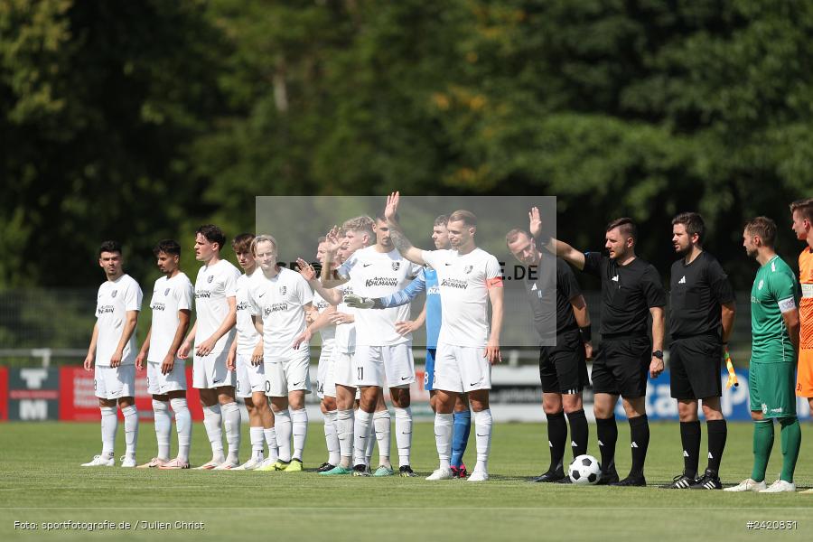 Fundamentum Sportpark, Karlburg, 20.07.2024, sport, action, Fussball, BFV, Bayernliga Nord, 1. Spieltag, DJK, TSV, DJK Gebenbach, TSV Karlburg - Bild-ID: 2420831 Fundamentum Sportpark, Karlburg, 20.07.2024, sport, action, Fussball, BFV, Bayernliga Nord, 1. Spieltag, DJK, TSV, DJK Gebenbach, TSV Karlburg - Bild-ID: 2420831