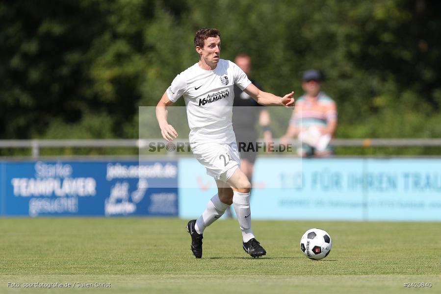 Fundamentum Sportpark, Karlburg, 20.07.2024, sport, action, Fussball, BFV, Bayernliga Nord, 1. Spieltag, DJK, TSV, DJK Gebenbach, TSV Karlburg - Bild-ID: 2420840