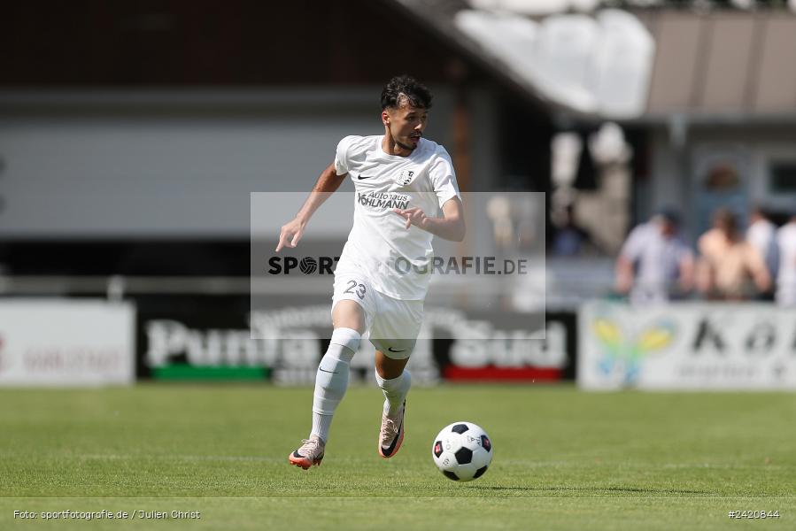 Fundamentum Sportpark, Karlburg, 20.07.2024, sport, action, Fussball, BFV, Bayernliga Nord, 1. Spieltag, DJK, TSV, DJK Gebenbach, TSV Karlburg - Bild-ID: 2420844