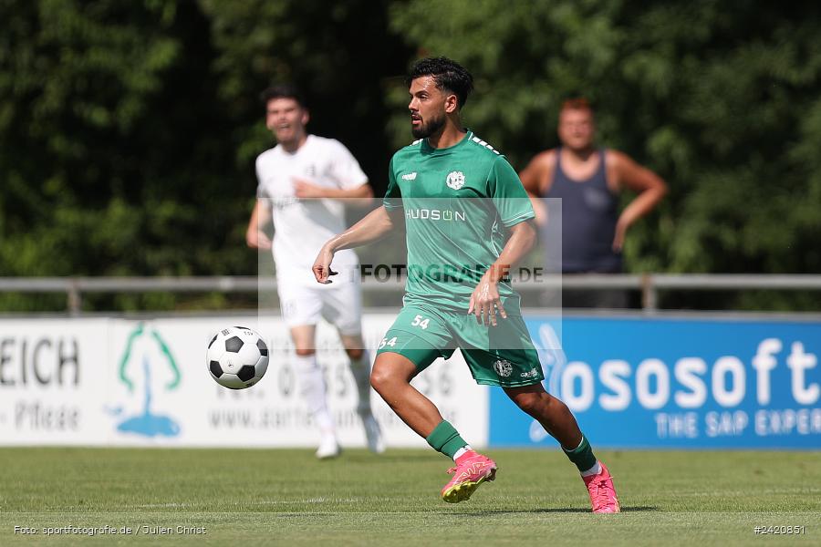 Fundamentum Sportpark, Karlburg, 20.07.2024, sport, action, Fussball, BFV, Bayernliga Nord, 1. Spieltag, DJK, TSV, DJK Gebenbach, TSV Karlburg - Bild-ID: 2420851