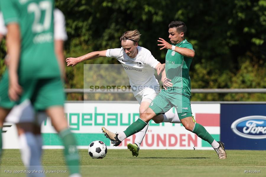 Fundamentum Sportpark, Karlburg, 20.07.2024, sport, action, Fussball, BFV, Bayernliga Nord, 1. Spieltag, DJK, TSV, DJK Gebenbach, TSV Karlburg - Bild-ID: 2420861