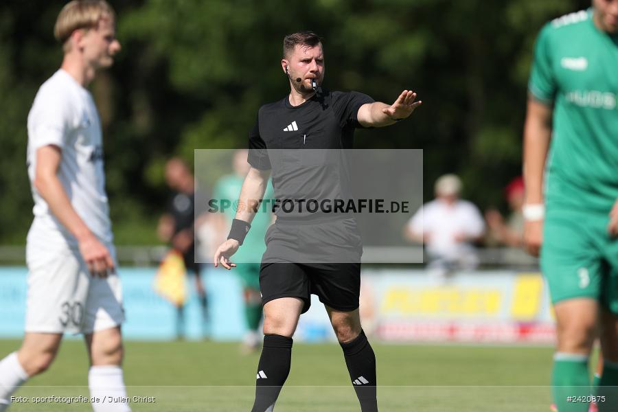Fundamentum Sportpark, Karlburg, 20.07.2024, sport, action, Fussball, BFV, Bayernliga Nord, 1. Spieltag, DJK, TSV, DJK Gebenbach, TSV Karlburg - Bild-ID: 2420875
