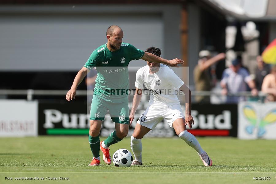 Fundamentum Sportpark, Karlburg, 20.07.2024, sport, action, Fussball, BFV, Bayernliga Nord, 1. Spieltag, DJK, TSV, DJK Gebenbach, TSV Karlburg - Bild-ID: 2420879