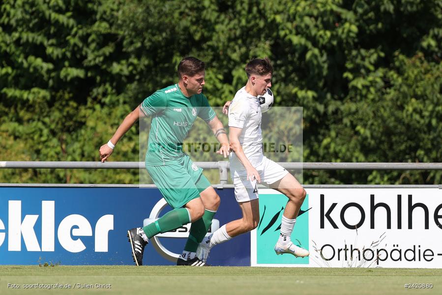 Fundamentum Sportpark, Karlburg, 20.07.2024, sport, action, Fussball, BFV, Bayernliga Nord, 1. Spieltag, DJK, TSV, DJK Gebenbach, TSV Karlburg - Bild-ID: 2420880