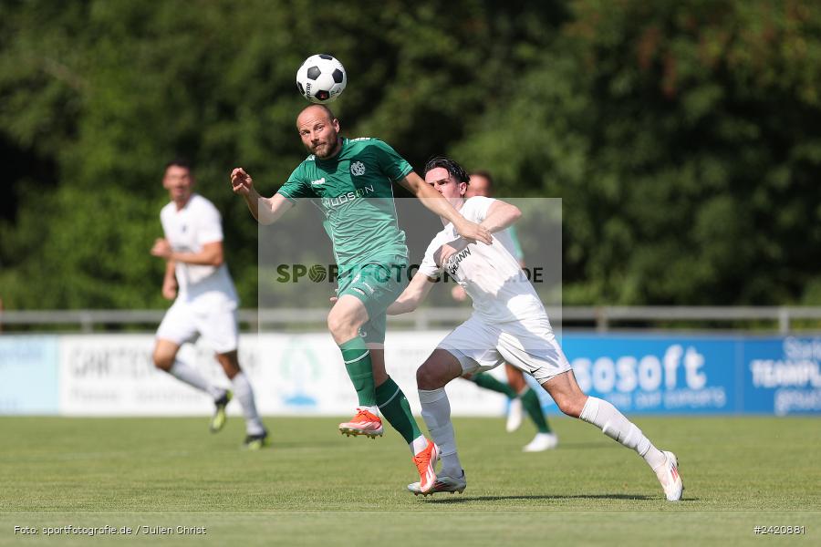 Fundamentum Sportpark, Karlburg, 20.07.2024, sport, action, Fussball, BFV, Bayernliga Nord, 1. Spieltag, DJK, TSV, DJK Gebenbach, TSV Karlburg - Bild-ID: 2420881