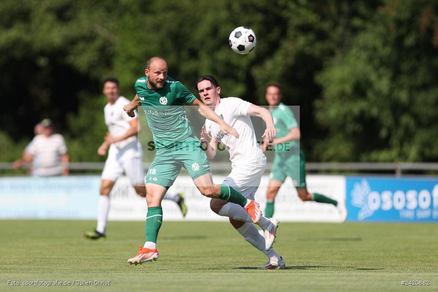 Fundamentum Sportpark, Karlburg, 20.07.2024, sport, action, Fussball, BFV, Bayernliga Nord, 1. Spieltag, DJK, TSV, DJK Gebenbach, TSV Karlburg - Bild-ID: 2420882