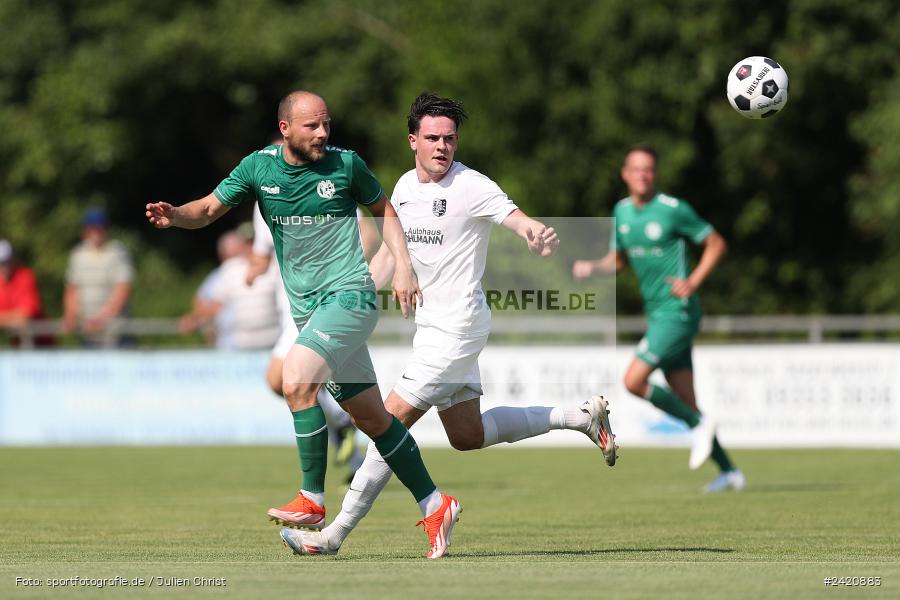 Fundamentum Sportpark, Karlburg, 20.07.2024, sport, action, Fussball, BFV, Bayernliga Nord, 1. Spieltag, DJK, TSV, DJK Gebenbach, TSV Karlburg - Bild-ID: 2420883