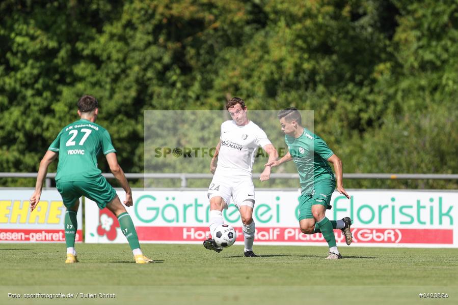 sport, action, TSV Karlburg, TSV, Karlburg, Fussball, Fundamentum Sportpark, DJK Gebenbach, DJK, Bayernliga Nord, BFV, 20.07.2024, 1. Spieltag - Bild-ID: 2420886