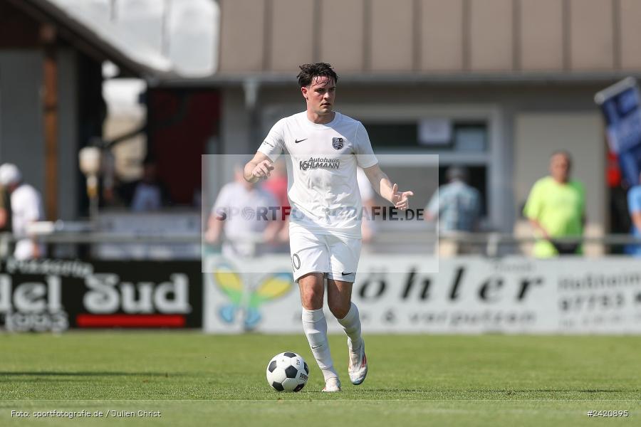 sport, action, TSV Karlburg, TSV, Karlburg, Fussball, Fundamentum Sportpark, DJK Gebenbach, DJK, Bayernliga Nord, BFV, 20.07.2024, 1. Spieltag - Bild-ID: 2420895
