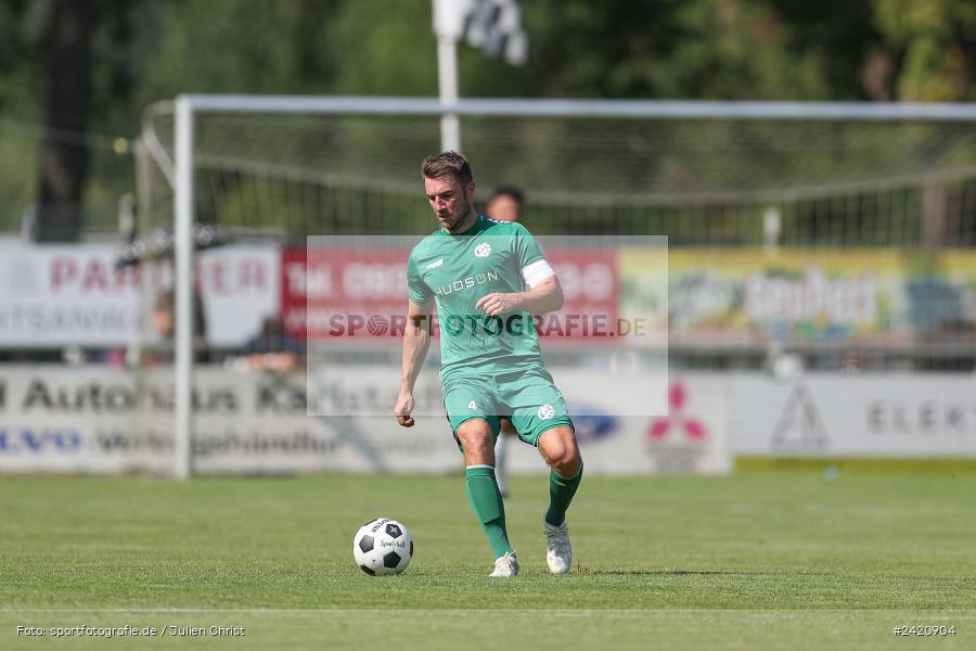 sport, action, TSV Karlburg, TSV, Karlburg, Fussball, Fundamentum Sportpark, DJK Gebenbach, DJK, Bayernliga Nord, BFV, 20.07.2024, 1. Spieltag - Bild-ID: 2420904