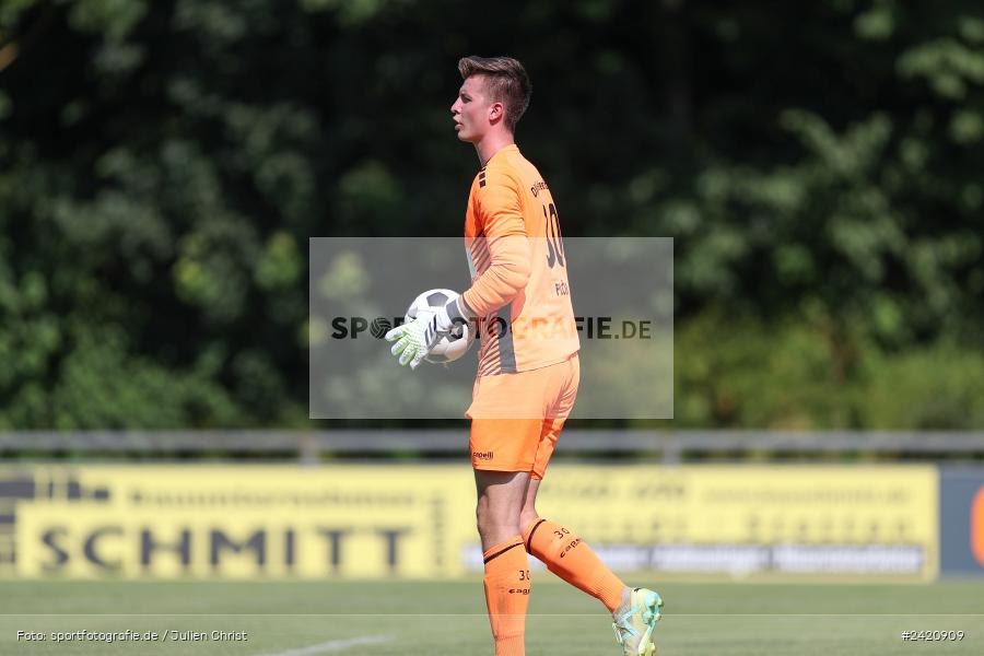 sport, action, TSV Karlburg, TSV, Karlburg, Fussball, Fundamentum Sportpark, DJK Gebenbach, DJK, Bayernliga Nord, BFV, 20.07.2024, 1. Spieltag - Bild-ID: 2420909