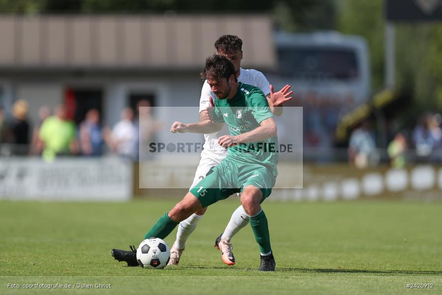 sport, action, TSV Karlburg, TSV, Karlburg, Fussball, Fundamentum Sportpark, DJK Gebenbach, DJK, Bayernliga Nord, BFV, 20.07.2024, 1. Spieltag - Bild-ID: 2420912