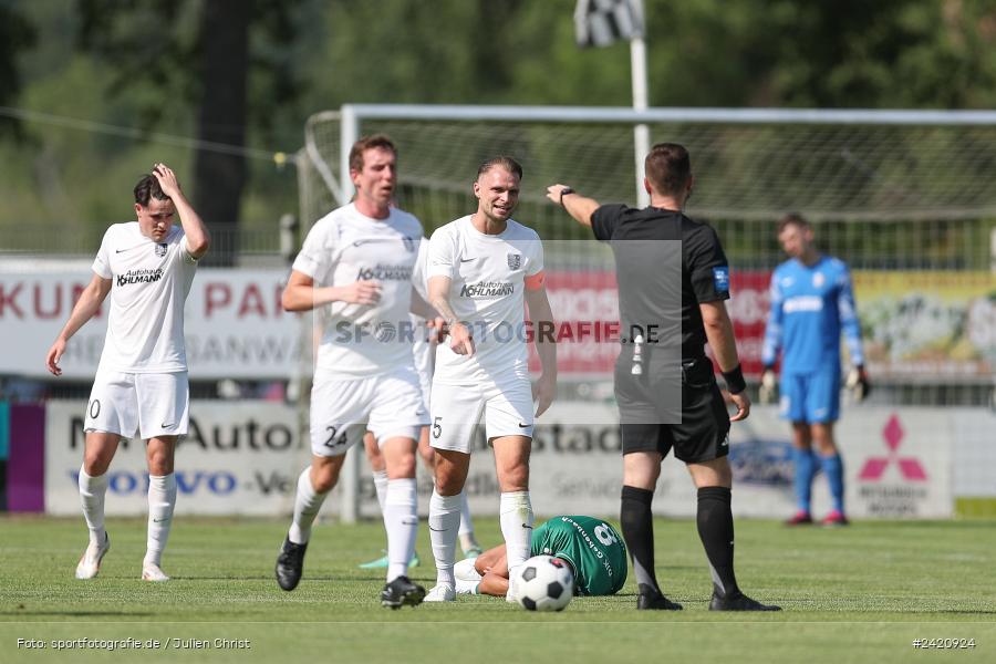 sport, action, TSV Karlburg, TSV, Karlburg, Fussball, Fundamentum Sportpark, DJK Gebenbach, DJK, Bayernliga Nord, BFV, 20.07.2024, 1. Spieltag - Bild-ID: 2420924