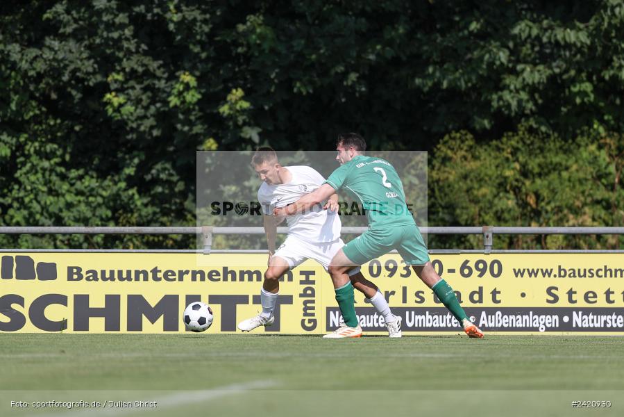 sport, action, TSV Karlburg, TSV, Karlburg, Fussball, Fundamentum Sportpark, DJK Gebenbach, DJK, Bayernliga Nord, BFV, 20.07.2024, 1. Spieltag - Bild-ID: 2420930