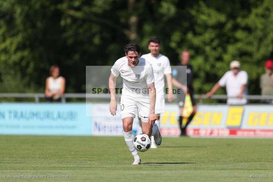 sport, action, TSV Karlburg, TSV, Karlburg, Fussball, Fundamentum Sportpark, DJK Gebenbach, DJK, Bayernliga Nord, BFV, 20.07.2024, 1. Spieltag - Bild-ID: 2420935