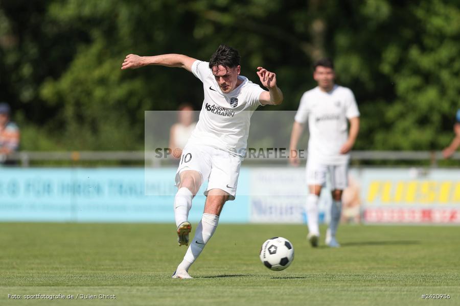 sport, action, TSV Karlburg, TSV, Karlburg, Fussball, Fundamentum Sportpark, DJK Gebenbach, DJK, Bayernliga Nord, BFV, 20.07.2024, 1. Spieltag - Bild-ID: 2420936