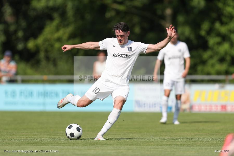 sport, action, TSV Karlburg, TSV, Karlburg, Fussball, Fundamentum Sportpark, DJK Gebenbach, DJK, Bayernliga Nord, BFV, 20.07.2024, 1. Spieltag - Bild-ID: 2420937