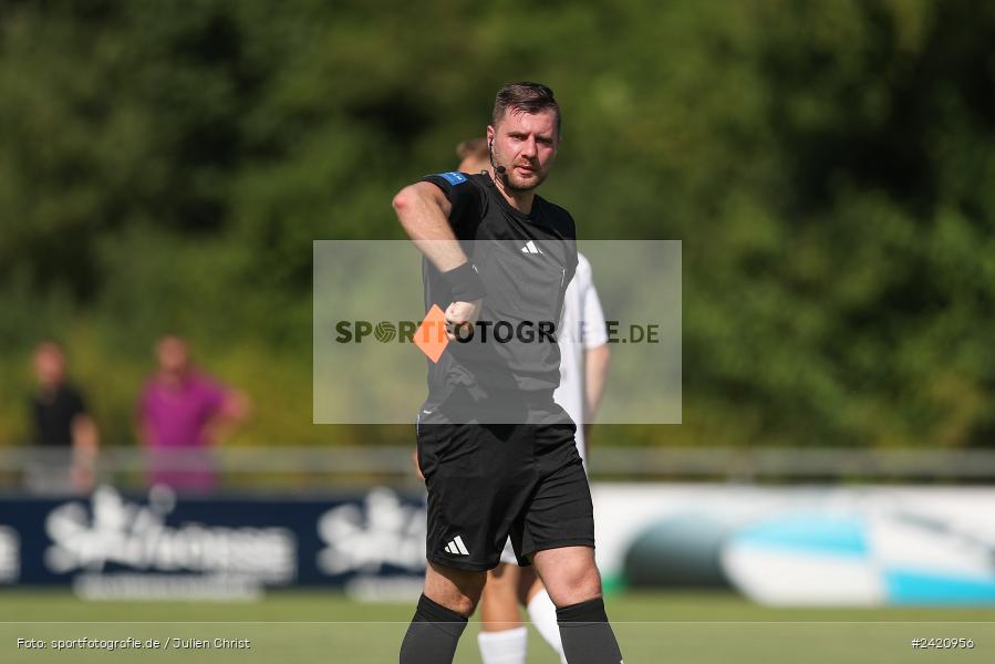 sport, action, TSV Karlburg, TSV, Karlburg, Fussball, Fundamentum Sportpark, DJK Gebenbach, DJK, Bayernliga Nord, BFV, 20.07.2024, 1. Spieltag - Bild-ID: 2420956