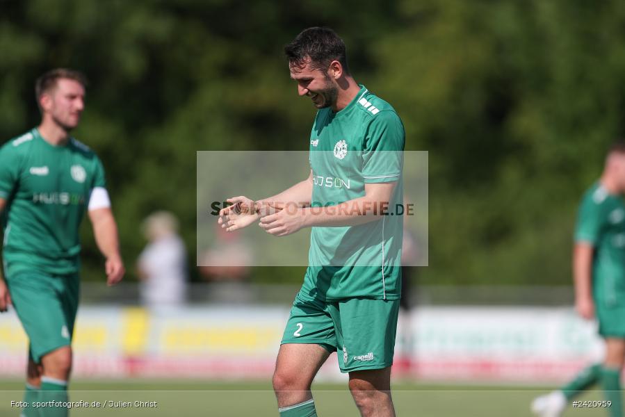 sport, action, TSV Karlburg, TSV, Karlburg, Fussball, Fundamentum Sportpark, DJK Gebenbach, DJK, Bayernliga Nord, BFV, 20.07.2024, 1. Spieltag - Bild-ID: 2420959