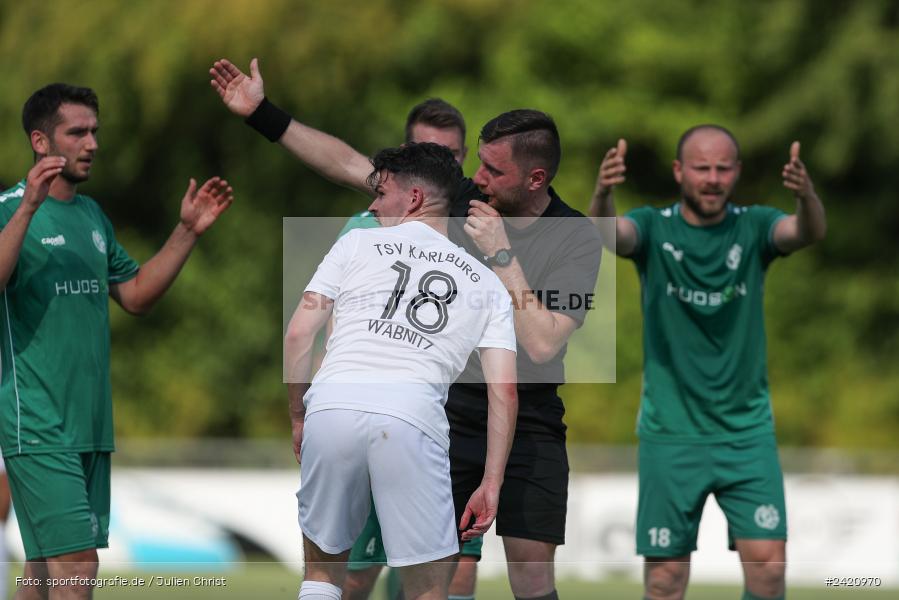 sport, action, TSV Karlburg, TSV, Karlburg, Fussball, Fundamentum Sportpark, DJK Gebenbach, DJK, Bayernliga Nord, BFV, 20.07.2024, 1. Spieltag - Bild-ID: 2420970