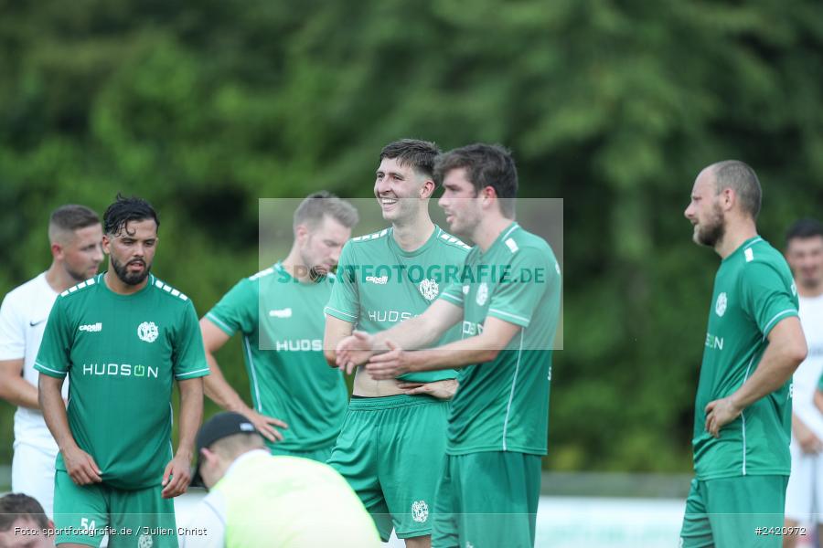 sport, action, TSV Karlburg, TSV, Karlburg, Fussball, Fundamentum Sportpark, DJK Gebenbach, DJK, Bayernliga Nord, BFV, 20.07.2024, 1. Spieltag - Bild-ID: 2420972