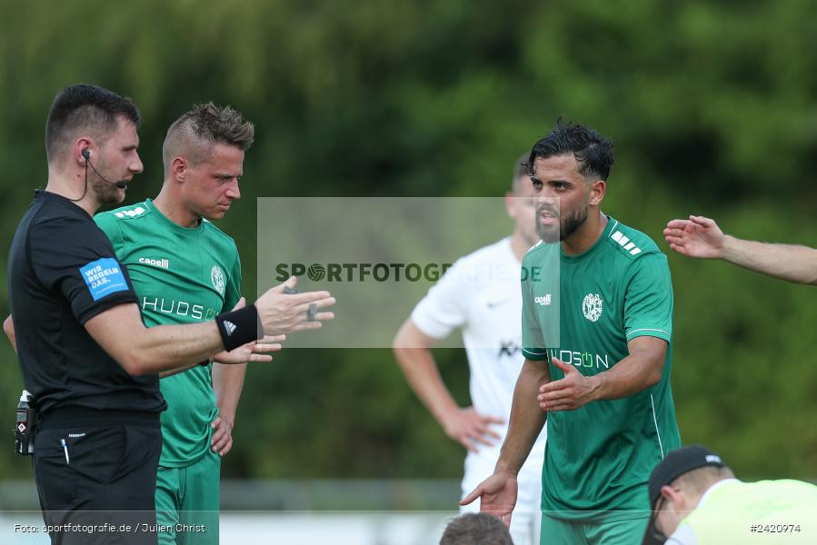 sport, action, TSV Karlburg, TSV, Karlburg, Fussball, Fundamentum Sportpark, DJK Gebenbach, DJK, Bayernliga Nord, BFV, 20.07.2024, 1. Spieltag - Bild-ID: 2420974