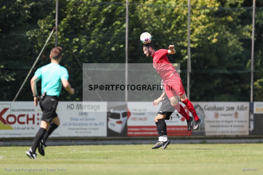 Kohlenberg-Arena, Fuchsstadt, 21.07.2024, sport, action, Fussball, BFV, 1. Spieltag, Landesliga Nordwest, TUS, FCF, TuS Frammersbach, 1. FC Fuchsstadt - Bild-ID: 2421037
