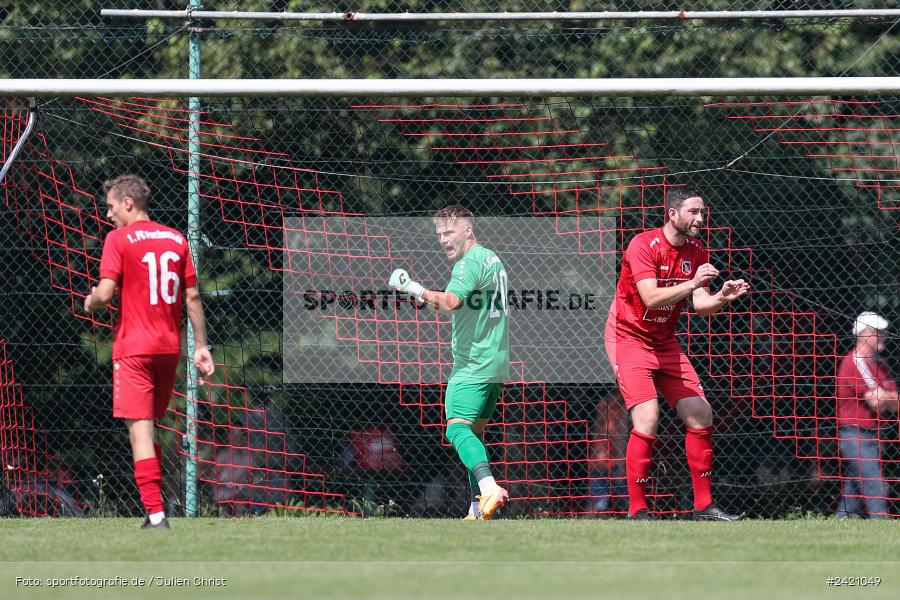 Kohlenberg-Arena, Fuchsstadt, 21.07.2024, sport, action, Fussball, BFV, 1. Spieltag, Landesliga Nordwest, TUS, FCF, TuS Frammersbach, 1. FC Fuchsstadt - Bild-ID: 2421049