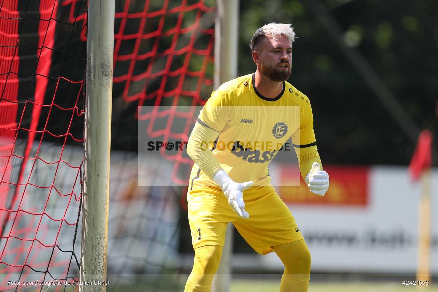 Kohlenberg-Arena, Fuchsstadt, 21.07.2024, sport, action, Fussball, BFV, 1. Spieltag, Landesliga Nordwest, TUS, FCF, TuS Frammersbach, 1. FC Fuchsstadt - Bild-ID: 2421063