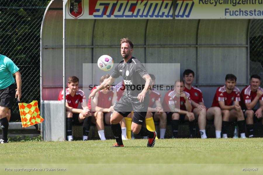 Kohlenberg-Arena, Fuchsstadt, 21.07.2024, sport, action, Fussball, BFV, 1. Spieltag, Landesliga Nordwest, TUS, FCF, TuS Frammersbach, 1. FC Fuchsstadt - Bild-ID: 2421067