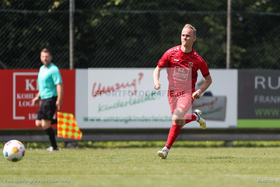 Kohlenberg-Arena, Fuchsstadt, 21.07.2024, sport, action, Fussball, BFV, 1. Spieltag, Landesliga Nordwest, TUS, FCF, TuS Frammersbach, 1. FC Fuchsstadt - Bild-ID: 2421068