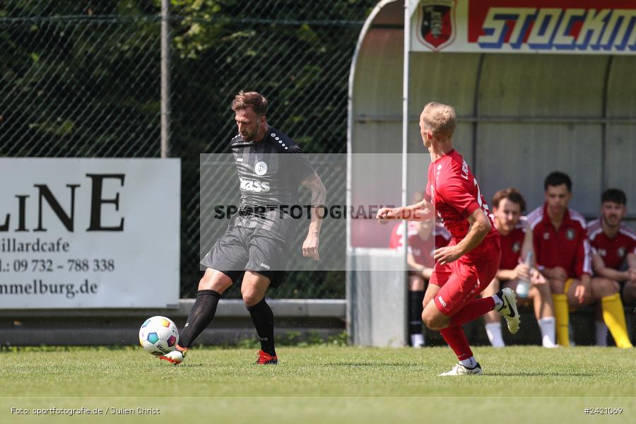Kohlenberg-Arena, Fuchsstadt, 21.07.2024, sport, action, Fussball, BFV, 1. Spieltag, Landesliga Nordwest, TUS, FCF, TuS Frammersbach, 1. FC Fuchsstadt - Bild-ID: 2421069