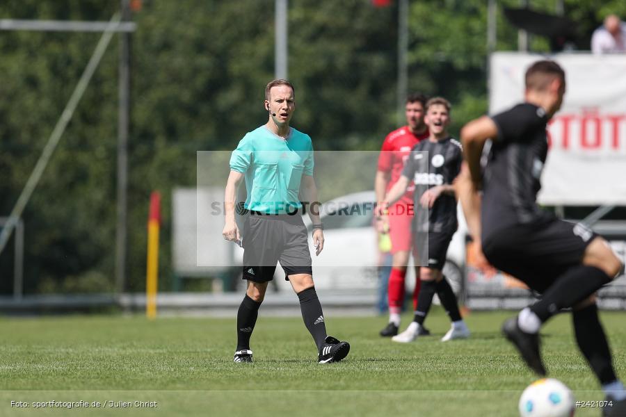 Kohlenberg-Arena, Fuchsstadt, 21.07.2024, sport, action, Fussball, BFV, 1. Spieltag, Landesliga Nordwest, TUS, FCF, TuS Frammersbach, 1. FC Fuchsstadt - Bild-ID: 2421074