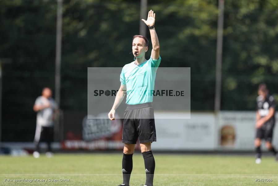 Kohlenberg-Arena, Fuchsstadt, 21.07.2024, sport, action, Fussball, BFV, 1. Spieltag, Landesliga Nordwest, TUS, FCF, TuS Frammersbach, 1. FC Fuchsstadt - Bild-ID: 2421086