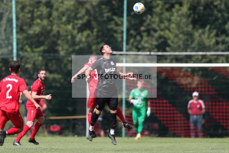 Kohlenberg-Arena, Fuchsstadt, 21.07.2024, sport, action, Fussball, BFV, 1. Spieltag, Landesliga Nordwest, TUS, FCF, TuS Frammersbach, 1. FC Fuchsstadt - Bild-ID: 2421090