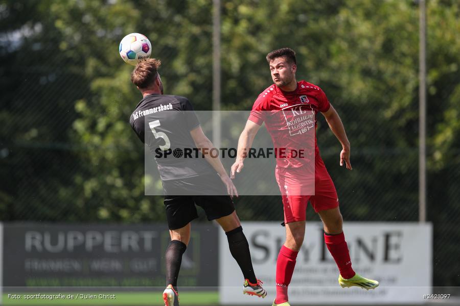 Kohlenberg-Arena, Fuchsstadt, 21.07.2024, sport, action, Fussball, BFV, 1. Spieltag, Landesliga Nordwest, TUS, FCF, TuS Frammersbach, 1. FC Fuchsstadt - Bild-ID: 2421097