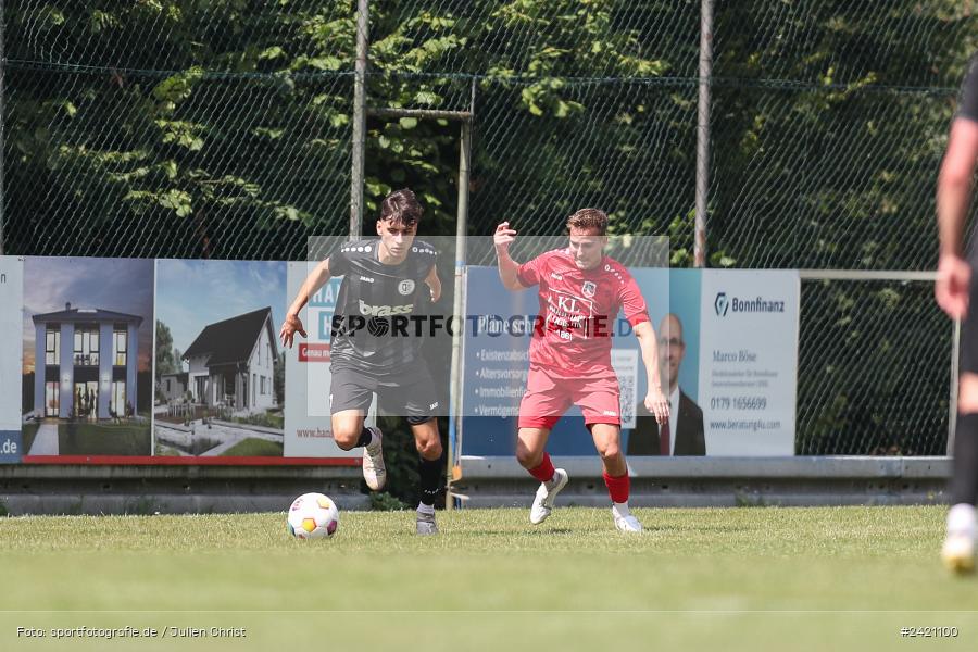 Kohlenberg-Arena, Fuchsstadt, 21.07.2024, sport, action, Fussball, BFV, 1. Spieltag, Landesliga Nordwest, TUS, FCF, TuS Frammersbach, 1. FC Fuchsstadt - Bild-ID: 2421100
