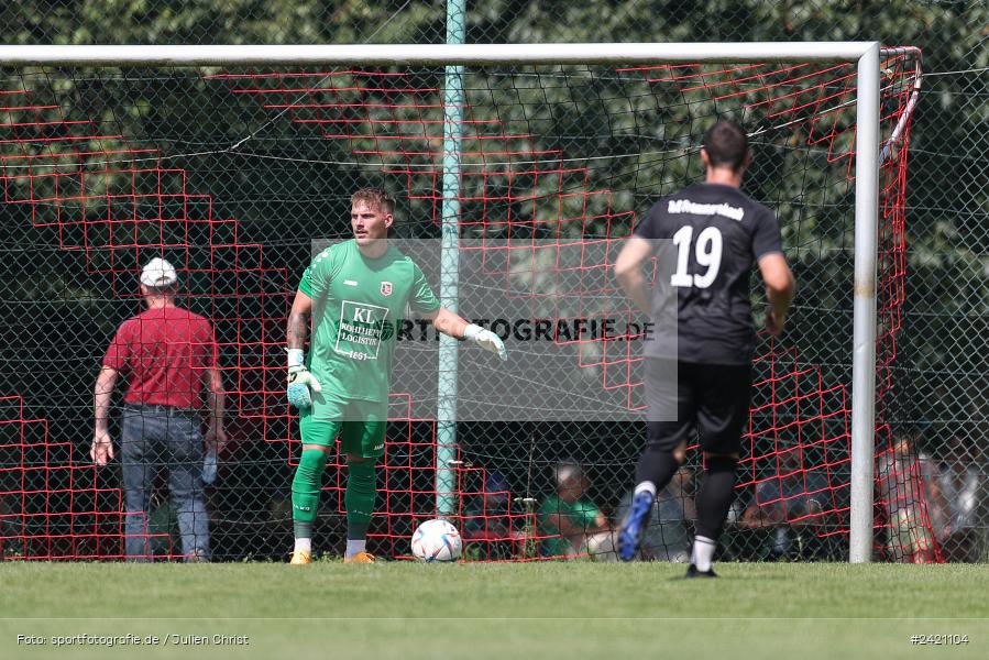 Kohlenberg-Arena, Fuchsstadt, 21.07.2024, sport, action, Fussball, BFV, 1. Spieltag, Landesliga Nordwest, TUS, FCF, TuS Frammersbach, 1. FC Fuchsstadt - Bild-ID: 2421104
