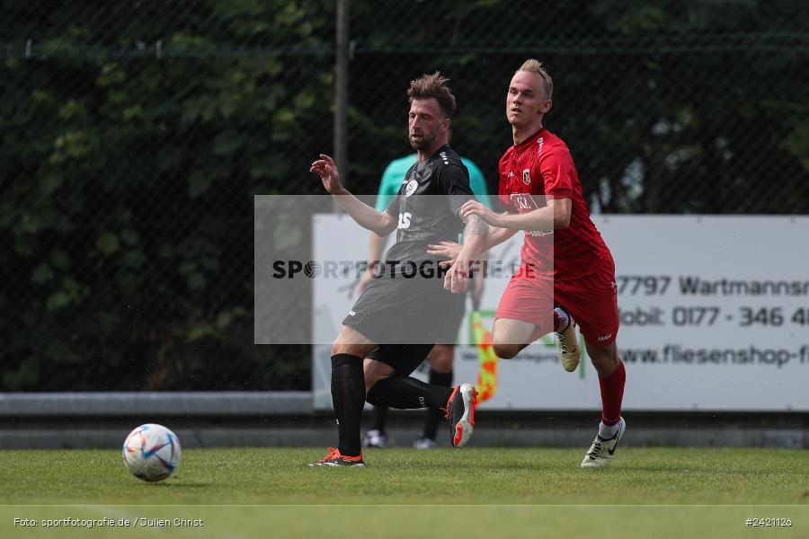 Kohlenberg-Arena, Fuchsstadt, 21.07.2024, sport, action, Fussball, BFV, 1. Spieltag, Landesliga Nordwest, TUS, FCF, TuS Frammersbach, 1. FC Fuchsstadt - Bild-ID: 2421126