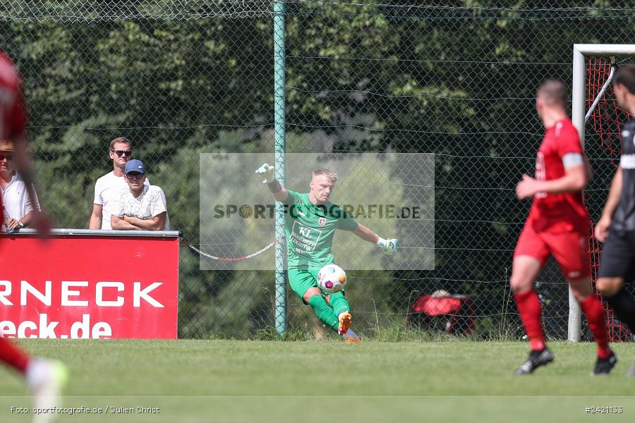 Kohlenberg-Arena, Fuchsstadt, 21.07.2024, sport, action, Fussball, BFV, 1. Spieltag, Landesliga Nordwest, TUS, FCF, TuS Frammersbach, 1. FC Fuchsstadt - Bild-ID: 2421133