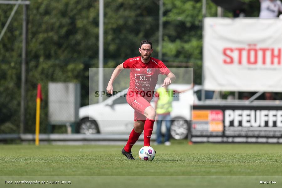 Kohlenberg-Arena, Fuchsstadt, 21.07.2024, sport, action, Fussball, BFV, 1. Spieltag, Landesliga Nordwest, TUS, FCF, TuS Frammersbach, 1. FC Fuchsstadt - Bild-ID: 2421144