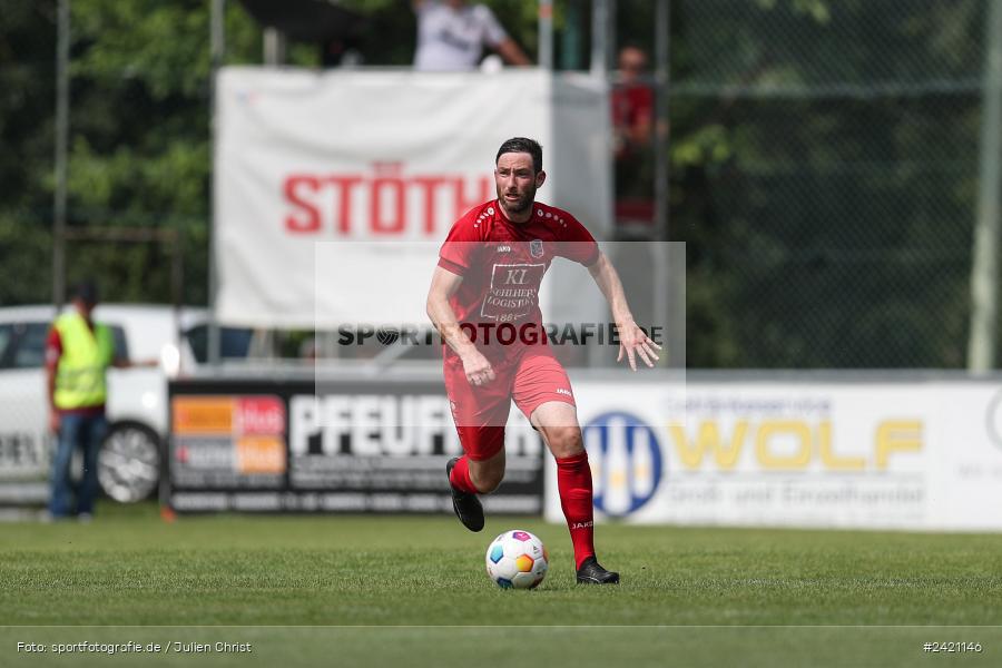 Kohlenberg-Arena, Fuchsstadt, 21.07.2024, sport, action, Fussball, BFV, 1. Spieltag, Landesliga Nordwest, TUS, FCF, TuS Frammersbach, 1. FC Fuchsstadt - Bild-ID: 2421146