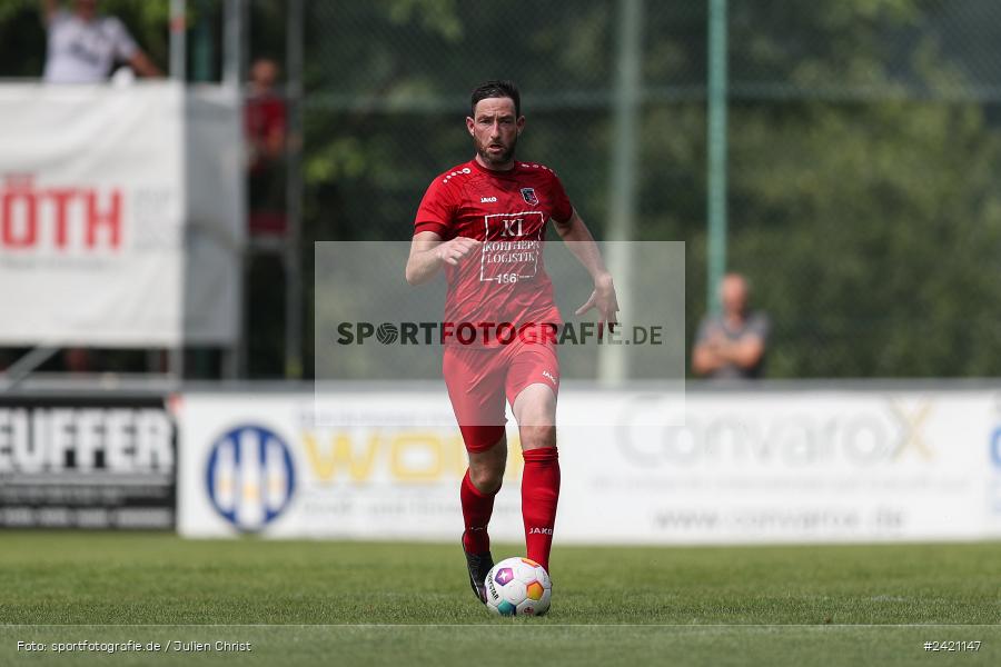 Kohlenberg-Arena, Fuchsstadt, 21.07.2024, sport, action, Fussball, BFV, 1. Spieltag, Landesliga Nordwest, TUS, FCF, TuS Frammersbach, 1. FC Fuchsstadt - Bild-ID: 2421147